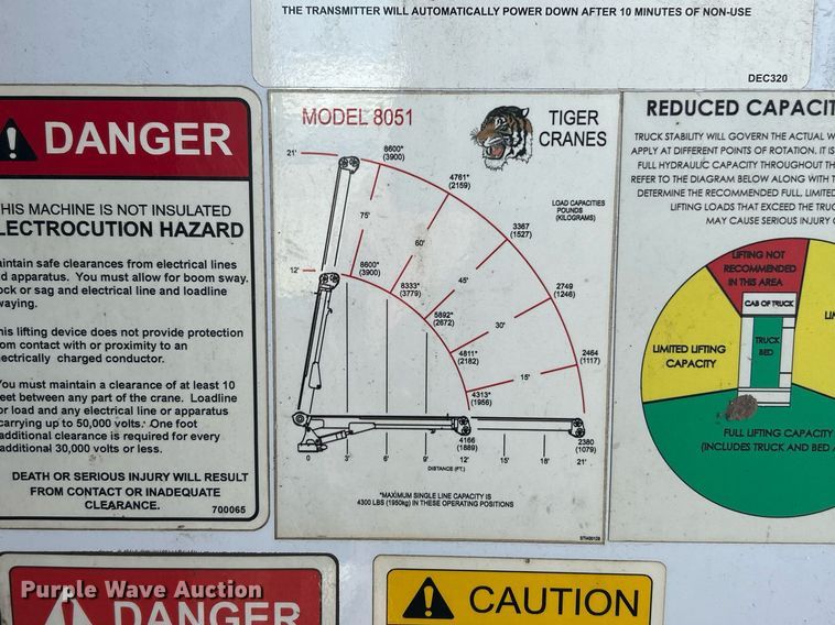 image for item EK2919 2006 Chevrolet C7500 utility / service truck