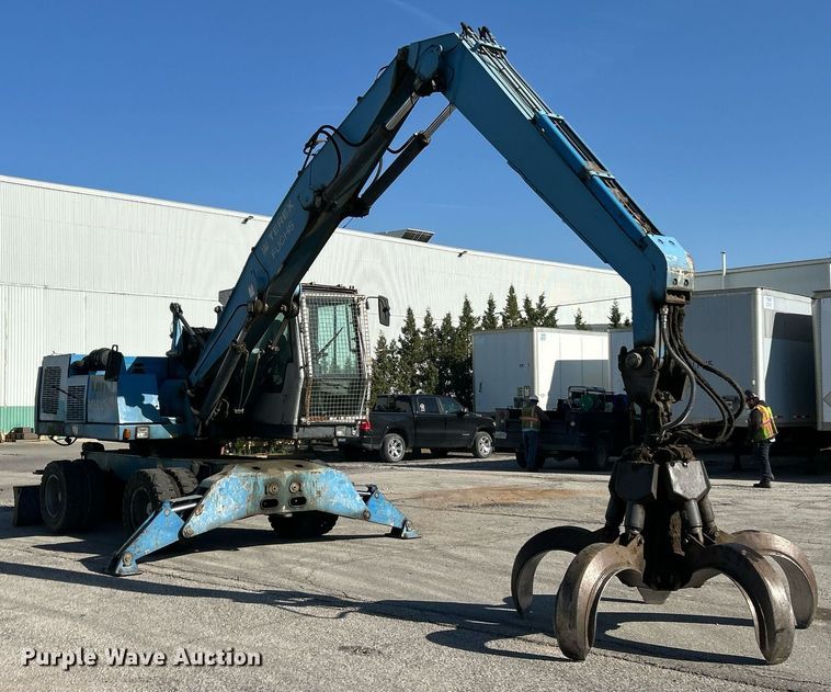 image for item EK2921 2006 Terex Fuchs MHL 320 wheeled excavator