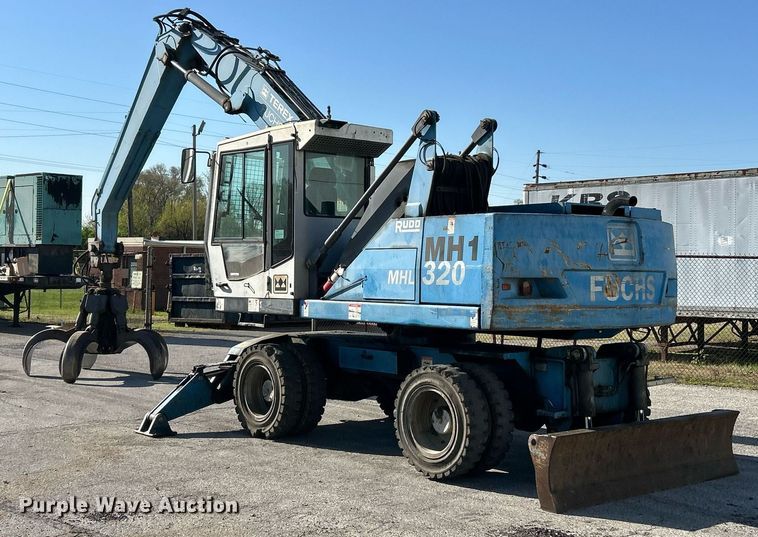 image for item EK2921 2006 Terex Fuchs MHL 320 wheeled excavator