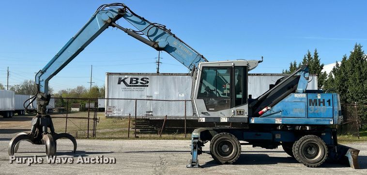 image for item EK2921 2006 Terex Fuchs MHL 320 wheeled excavator