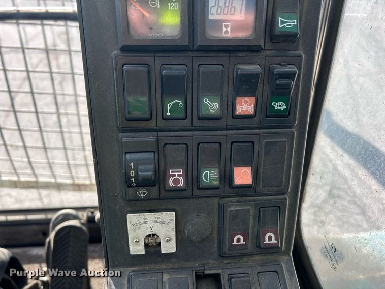 image for item EK2921 2006 Terex Fuchs MHL 320 wheeled excavator