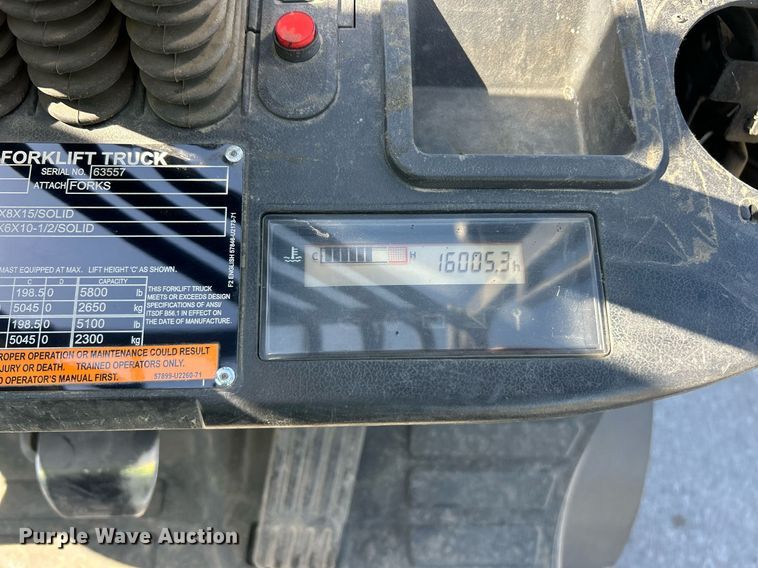 image for item EK2923 Toyota 8FGU30 forklift