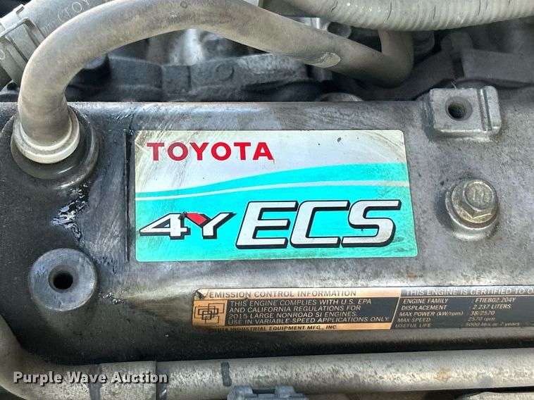 image for item EK2923 Toyota 8FGU30 forklift