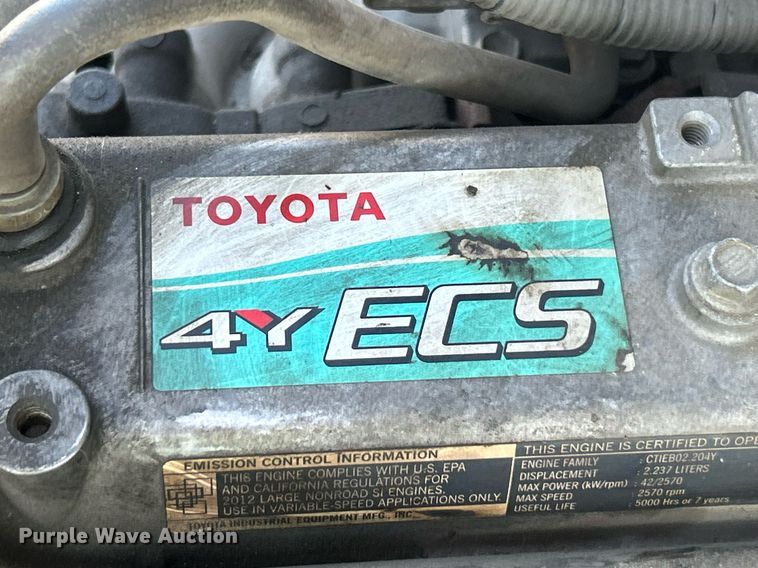 image for item EK2926 Toyota 8FGU30 forklift