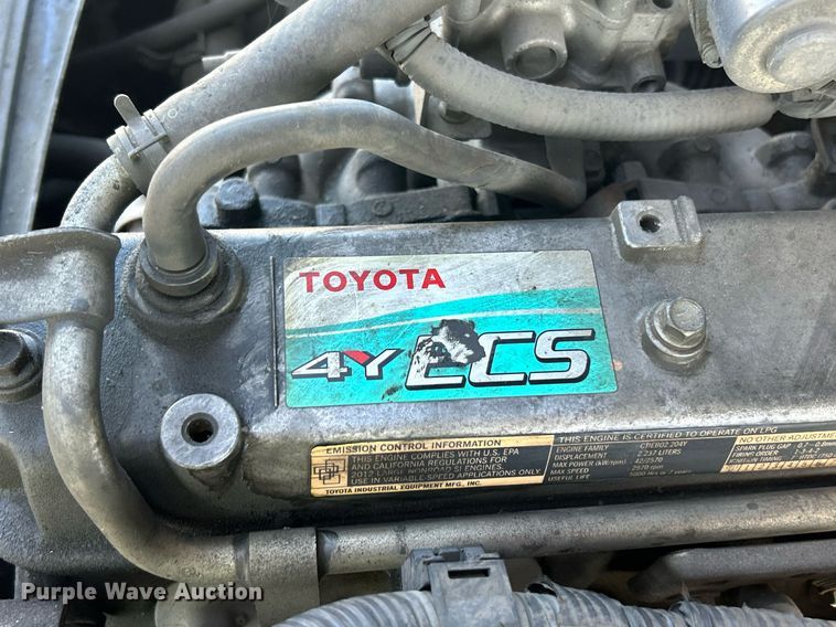 image for item EK2929 Toyota 8FGU30 forklift