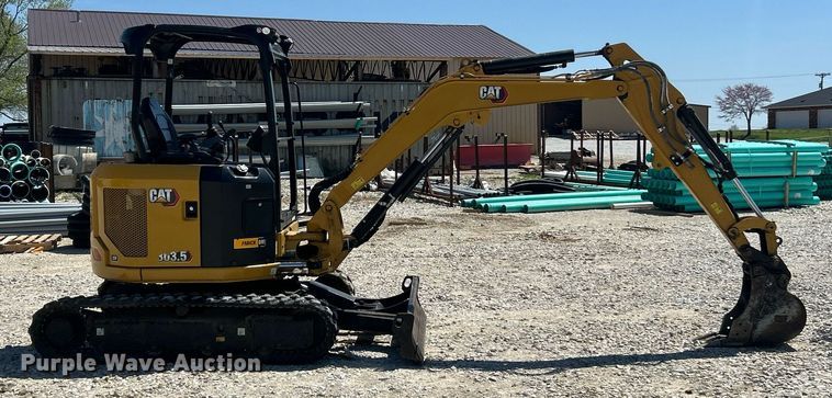 image for item EK2930 2020 Caterpillar 303.5 CR mini excavator