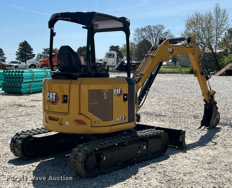 image for item EK2930 2020 Caterpillar 303.5 CR mini excavator