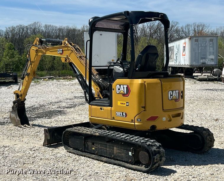 image for item EK2930 2020 Caterpillar 303.5 CR mini excavator