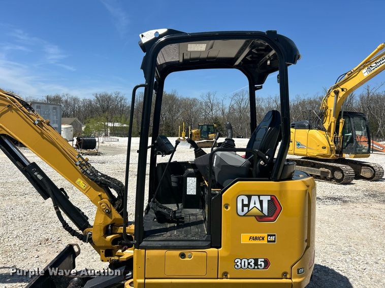 image for item EK2930 2020 Caterpillar 303.5 CR mini excavator