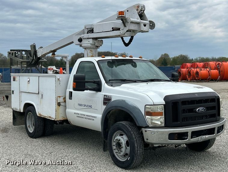 image for item EK2935 2008 Ford F550 Super Duty XL bucket truck