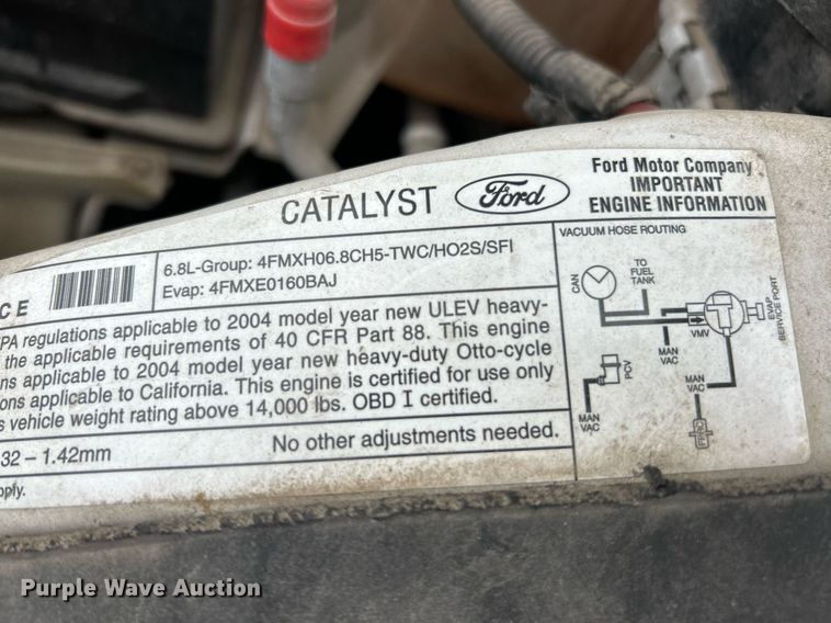 image for item EK2936 2004 Ford F450 Super Duty XL bucket truck