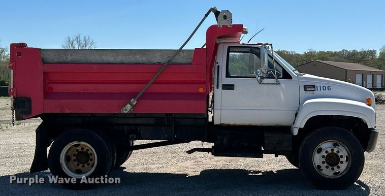 image for item EK2954 1999 GMC C6500 dump truck
