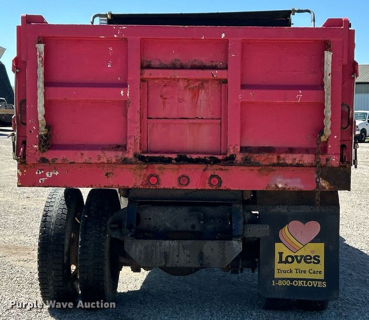 image for item EK2954 1999 GMC C6500 dump truck