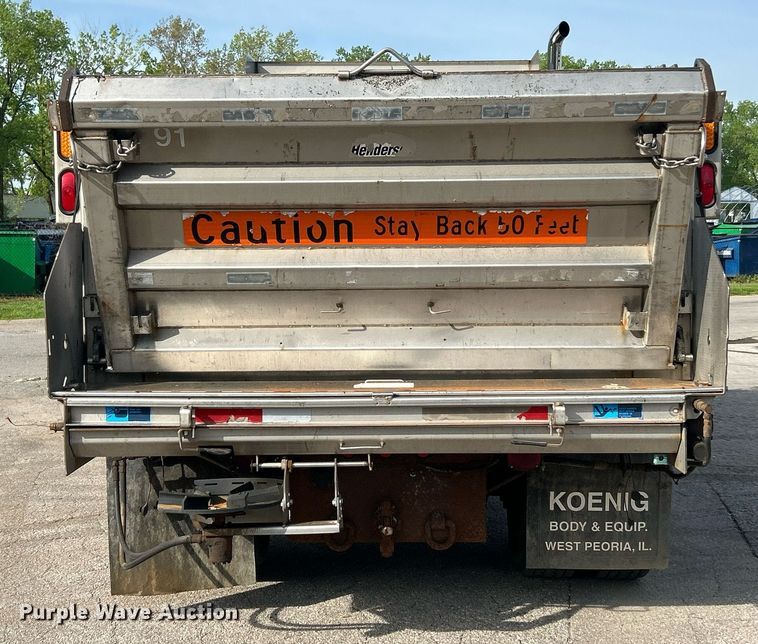 image for item EK2972 2010 International 7400 SFA dump truck