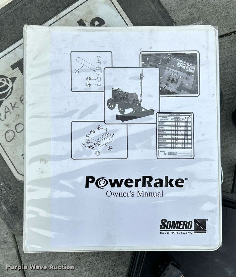 image for item EK2984 2005 Somero Power Rake laser screed