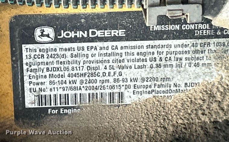 image for item EK2987 Sullivan DF375PDJD air compressor