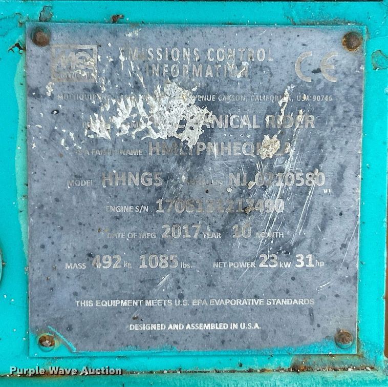 image for item EK2988 Whiteman HHNG5 power trowel