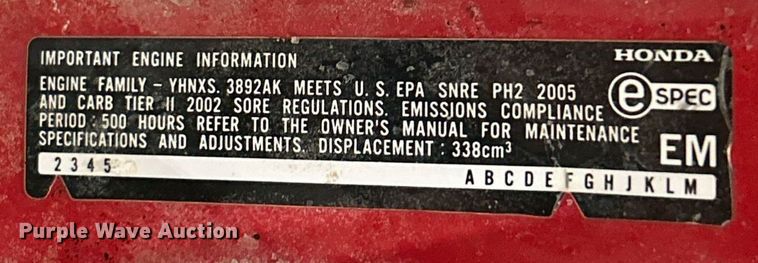 image for item EK2993 Edco C10-11H crack repair saw