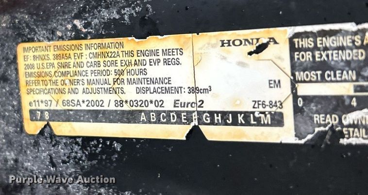 image for item EK2995 2008 Husqvarna FS400LV concrete saw