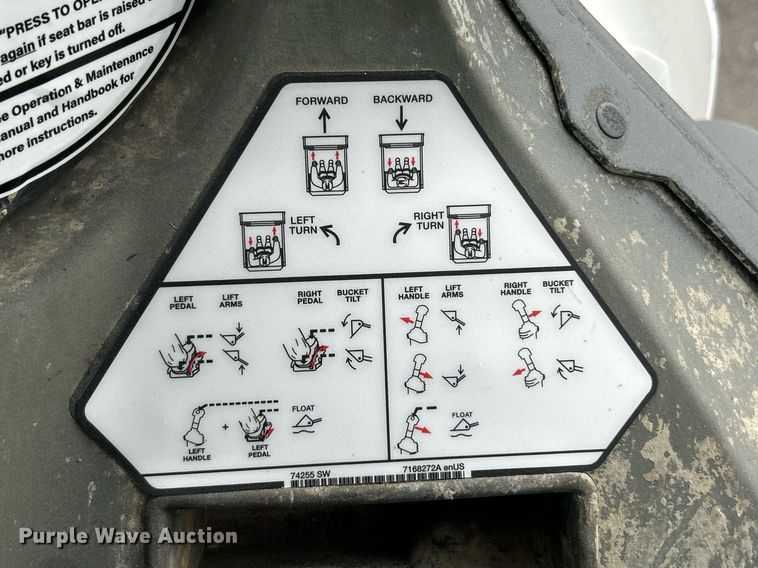 image for item EK2996 2016 Bobcat T590 tracked skid steer loader