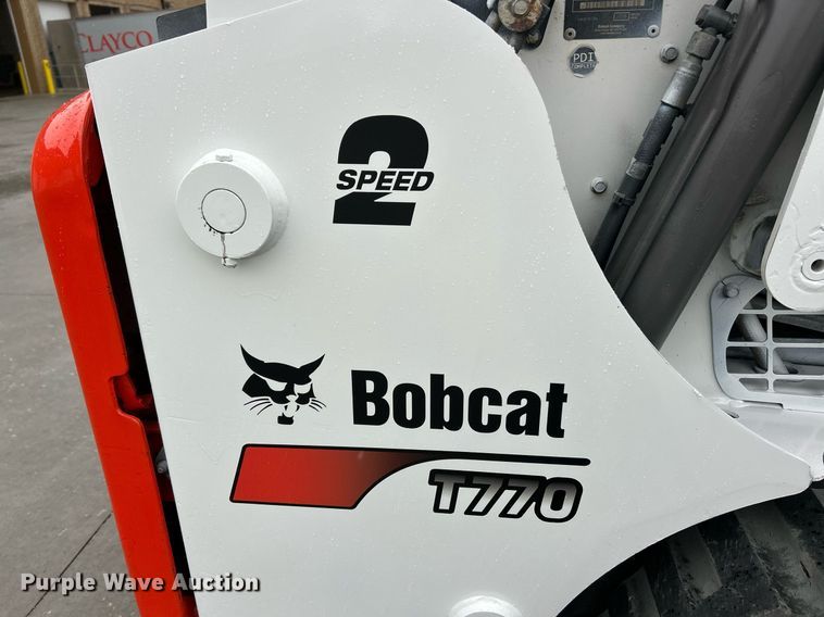 image for item EK2997 2018 Bobcat T770 tracked skid steer loader