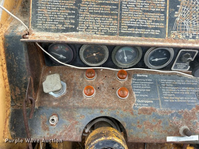 image for item EK8035 Hyster K-360 crane