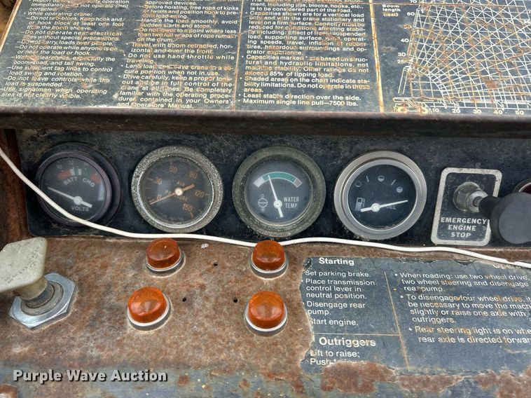 image for item EK8035 Hyster K-360 crane