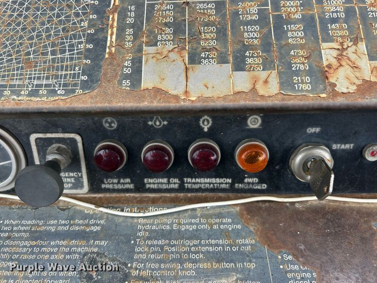 image for item EK8035 Hyster K-360 crane