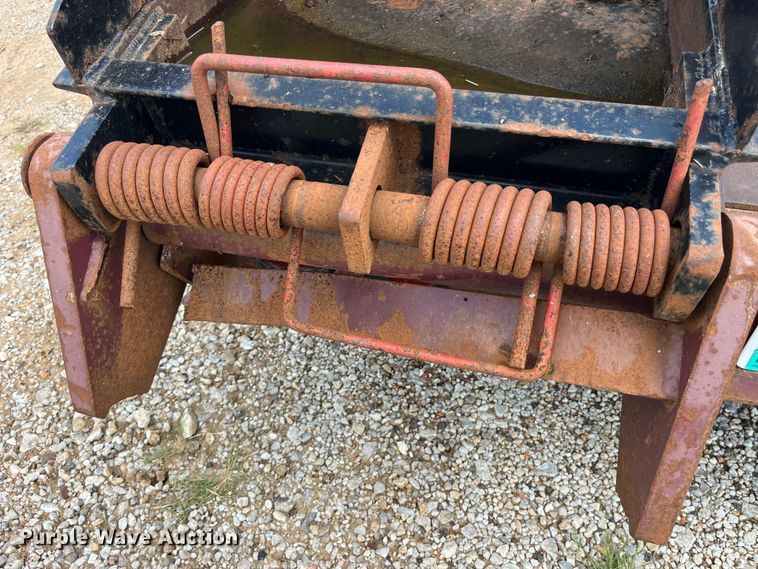 image for item EK8954 1991 Trail King drop deck equipment trailer