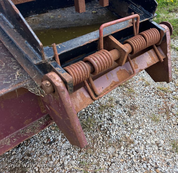 image for item EK8954 1991 Trail King drop deck equipment trailer