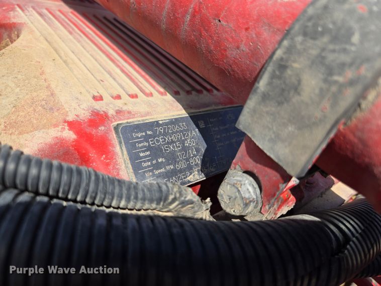 image for item EL2016 2012 Peterbilt 386 semi truck