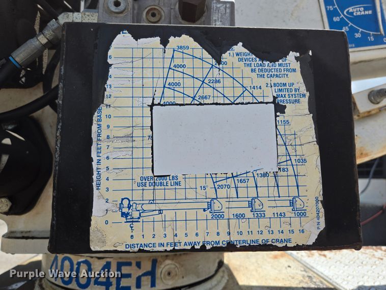 image for item EL2017 1995 International  8100 utility / service truck