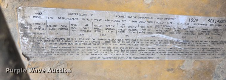 image for item EL2017 1995 International  8100 utility / service truck