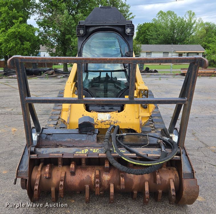 image for item EL2020 2019 Caterpillar 299D2XHP forestry tracked skid steer loader