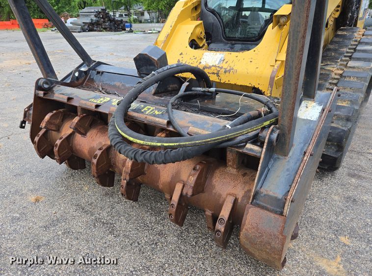 image for item EL2020 2019 Caterpillar 299D2XHP forestry tracked skid steer loader