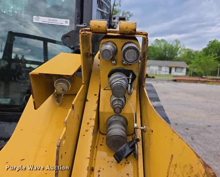 image for item EL2020 2019 Caterpillar 299D2XHP forestry tracked skid steer loader