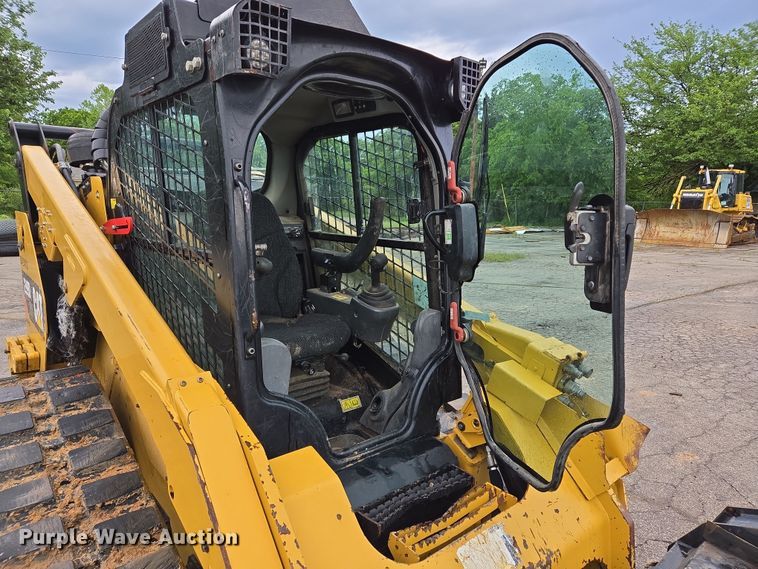 image for item EL2020 2019 Caterpillar 299D2XHP forestry tracked skid steer loader