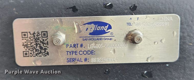 image for item EL2029 2003 Utility flatbed trailer