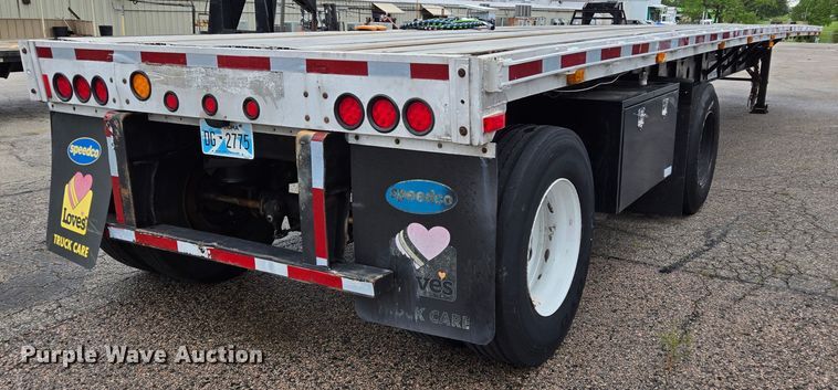 image for item EL2030 1994 Transcraft Eagle W2 flatbed trailer