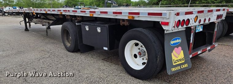 image for item EL2030 1994 Transcraft Eagle W2 flatbed trailer