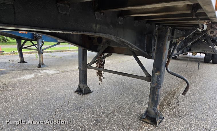 image for item EL2030 1994 Transcraft Eagle W2 flatbed trailer