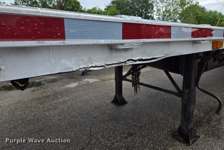 image for item EL2030 1994 Transcraft Eagle W2 flatbed trailer