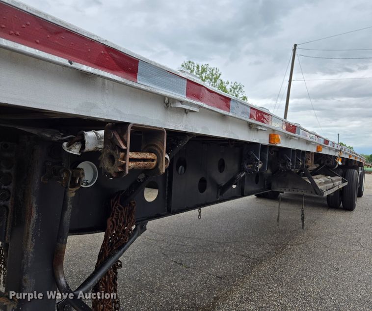 image for item EL2030 1994 Transcraft Eagle W2 flatbed trailer