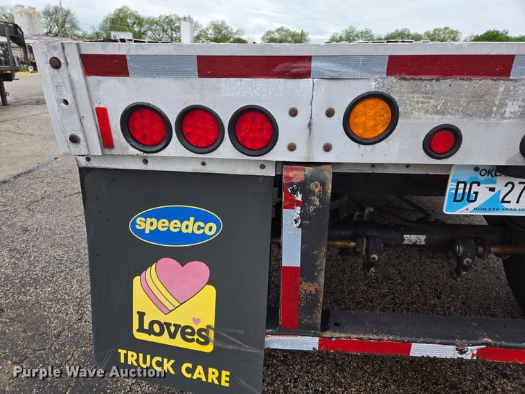 image for item EL2030 1994 Transcraft Eagle W2 flatbed trailer