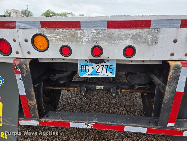 image for item EL2030 1994 Transcraft Eagle W2 flatbed trailer