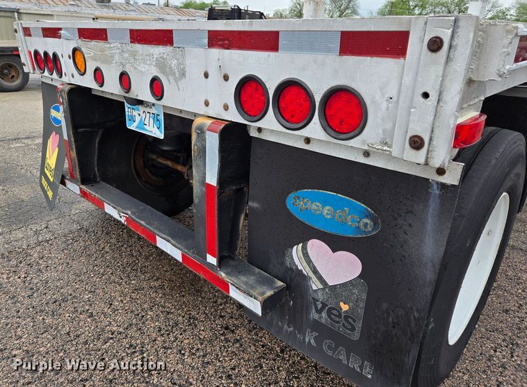 image for item EL2030 1994 Transcraft Eagle W2 flatbed trailer