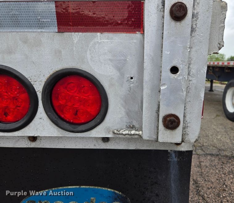 image for item EL2030 1994 Transcraft Eagle W2 flatbed trailer