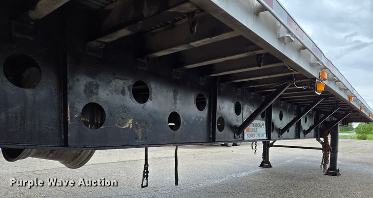 image for item EL2030 1994 Transcraft Eagle W2 flatbed trailer