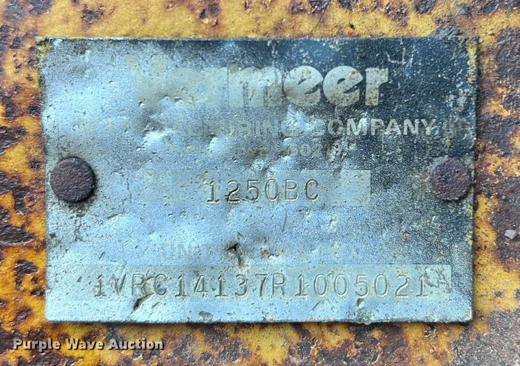 image for item EL2046 1994 Vermeer 1250BC wood chipper