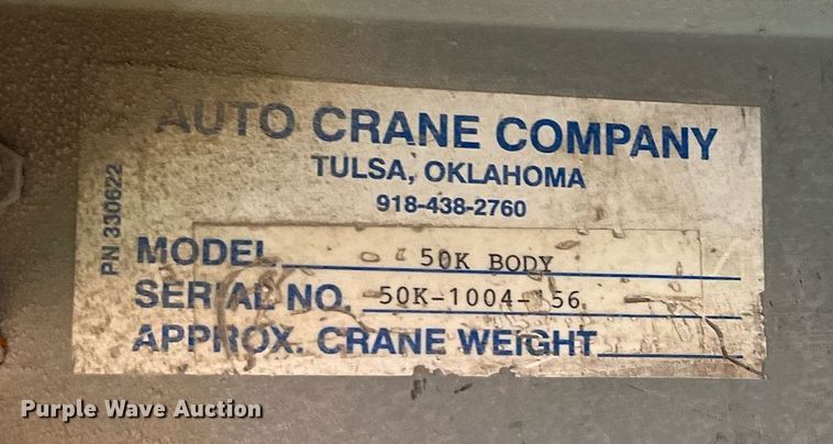 image for item EL2051 Autocrane 50K Body utility bed